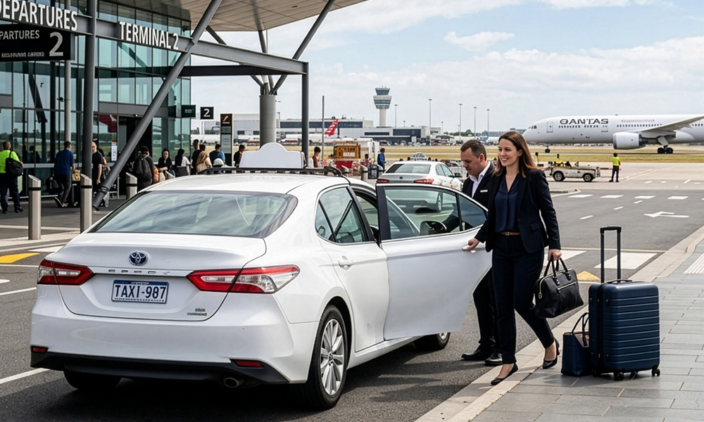 Melbourne Airport Taxi from Glen Waverley
