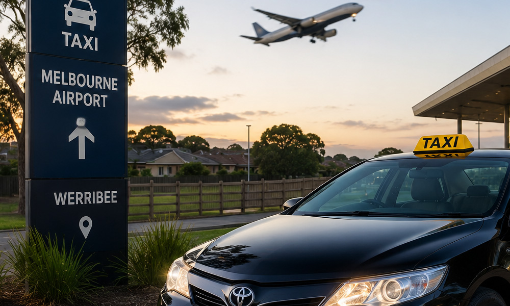 Melbourne Airport Taxi from Werribee